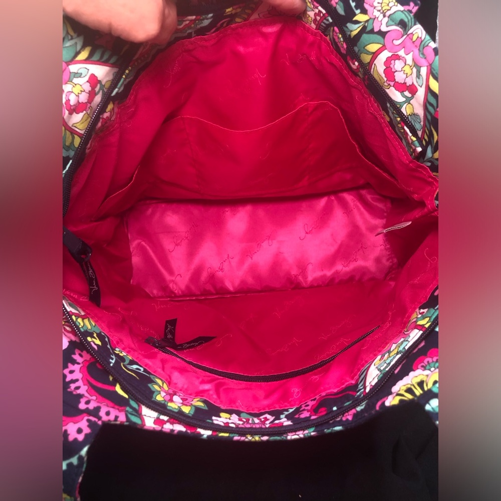 VERA BRADLEY PETAL PAISLEY TOTE BAG - Picture 8 of 9